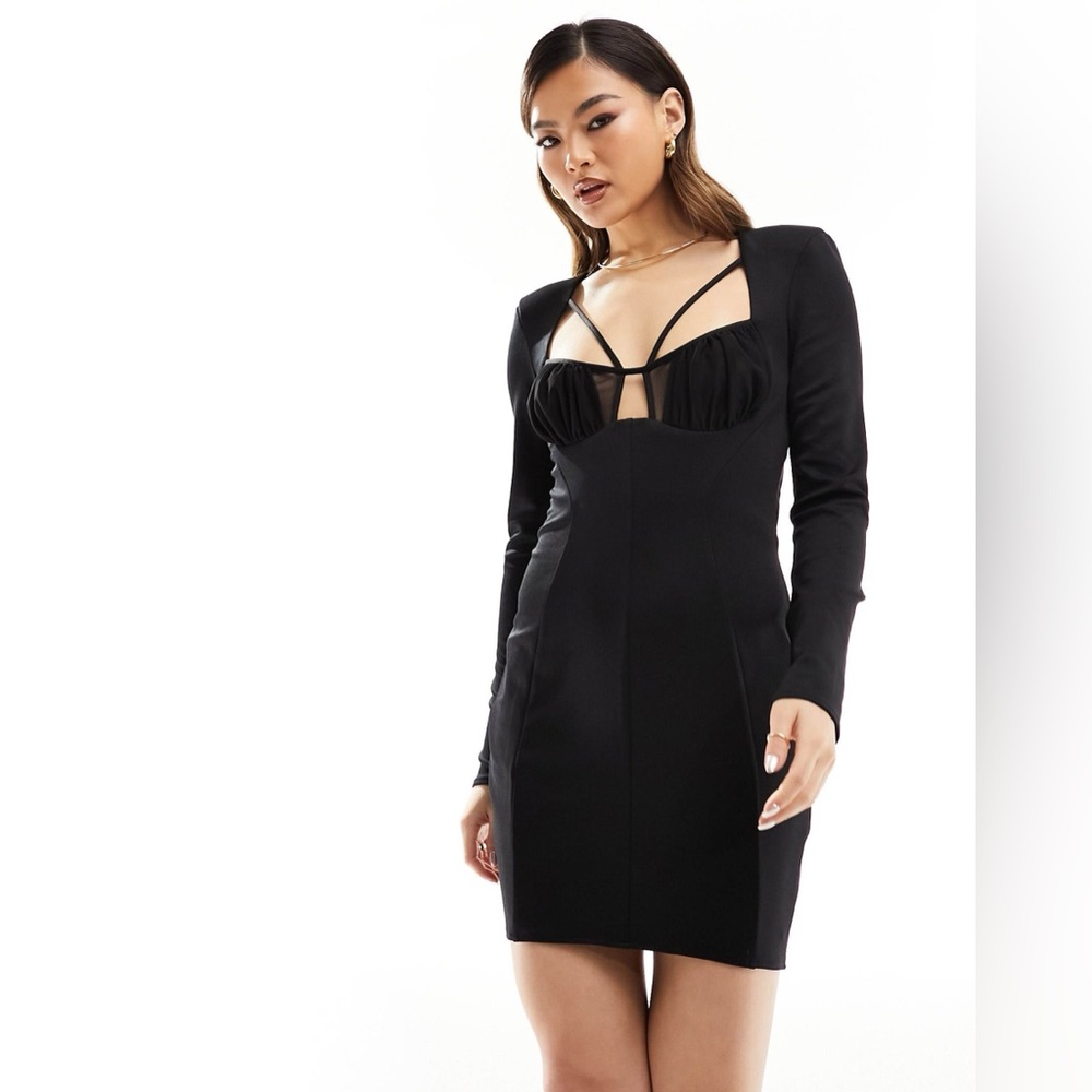 ASOS Bralette detail dress